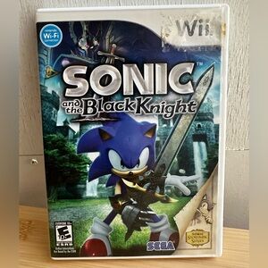 Nintendo Sonic and the Black Knight Wii Multiplayer Game SEGA